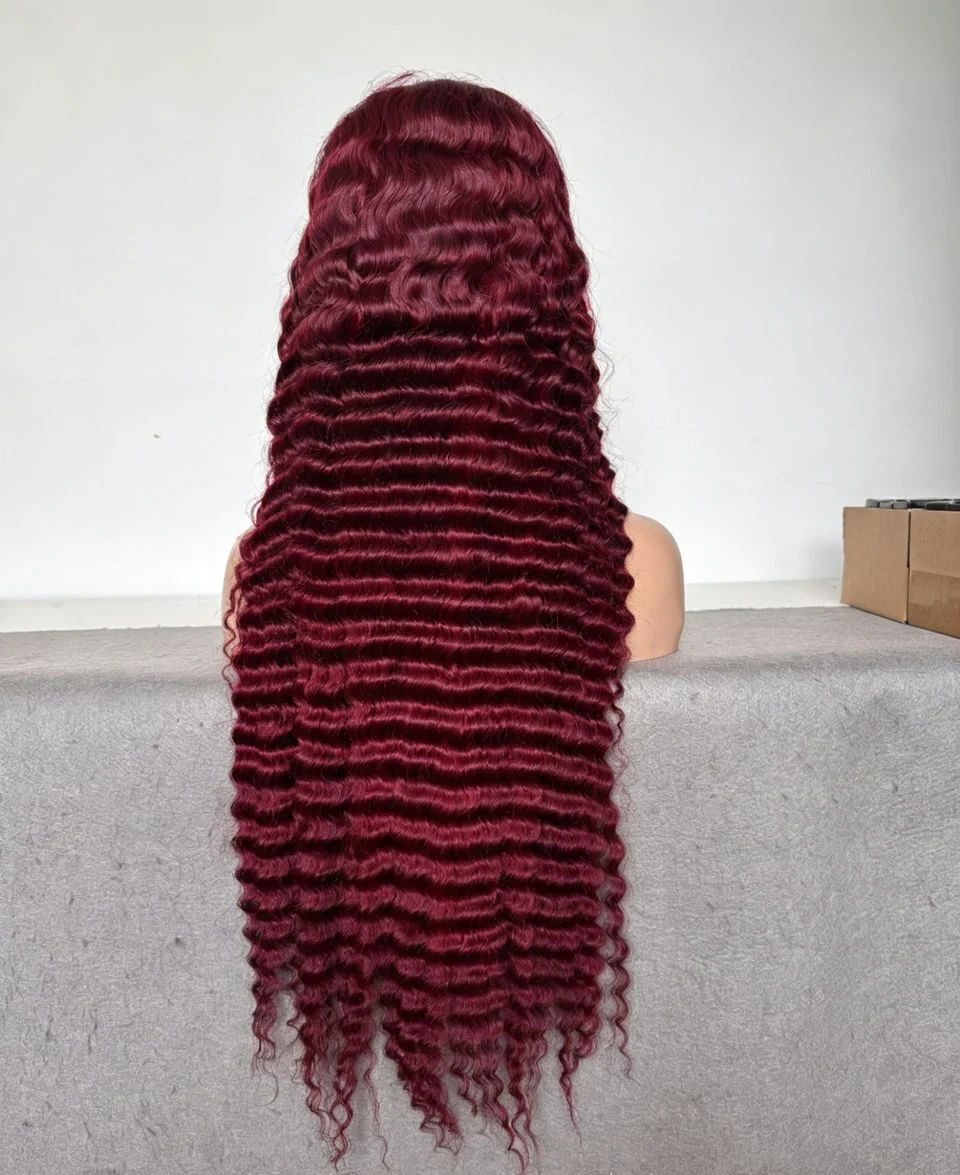 Burgundy Frontal Wigs