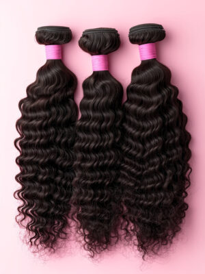 Deep Luxe Curly Lace Front Wig